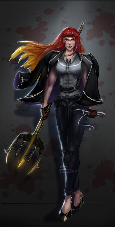 Luna - vampire human